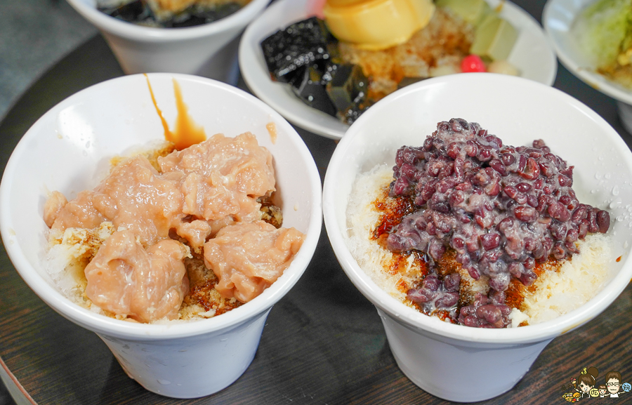 Q陳古早味黑砂糖剉冰 建工 三民 高雄美食 冰 必吃 黑糖 芋頭 仙草 湯圓