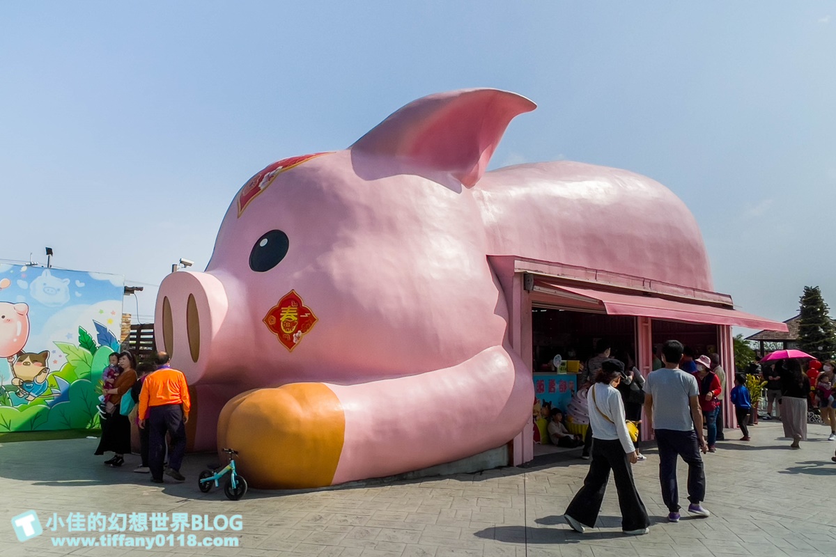 [嘉義景點]三隻小豬觀光農場/大草原+多功能溜滑梯+餵食動物+開放式鳥園+親子DIY/好拍好玩的嘉義親子景點推薦