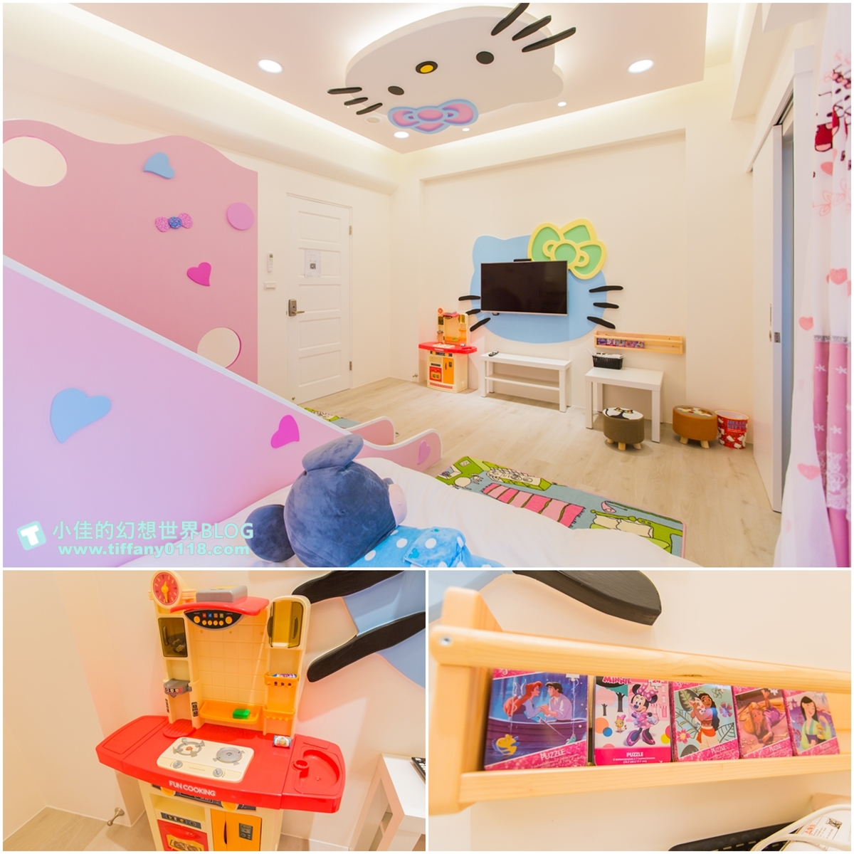 [宜蘭民宿]童樂天親子童玩民宿/米奇元素遊樂園大廳+馬可龍繽紛色系的主題滑梯房/宜蘭童玩節民宿推薦