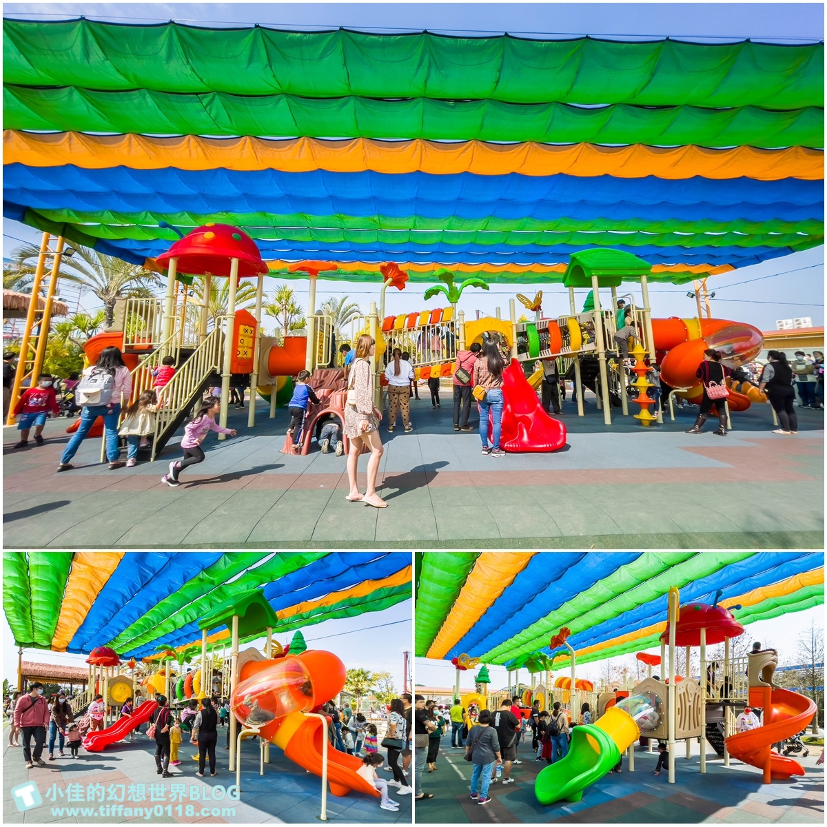 [嘉義景點]三隻小豬觀光農場/大草原+多功能溜滑梯+餵食動物+開放式鳥園+親子DIY/好拍好玩的嘉義親子景點推薦