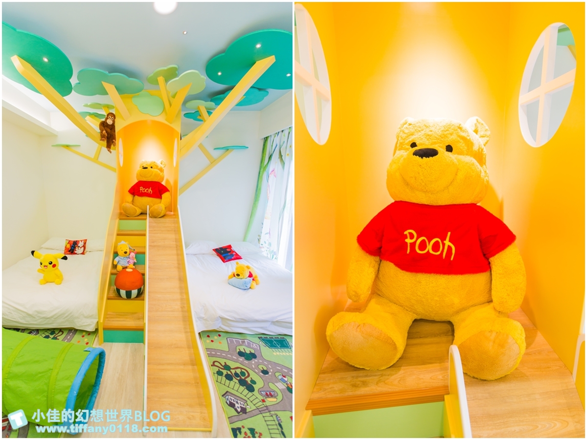 [宜蘭民宿]童樂天親子童玩民宿/米奇元素遊樂園大廳+馬可龍繽紛色系的主題滑梯房/宜蘭童玩節民宿推薦