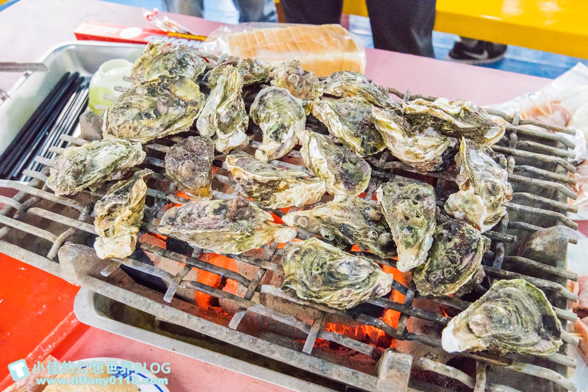 [澎湖行程]海洋牧場體驗/牡蠣現烤吃到飽+海鮮粥任你吃+卡拉OK歡唱+體驗無鉤魚餌釣花枝與海鱺魚/澎湖最新玩法