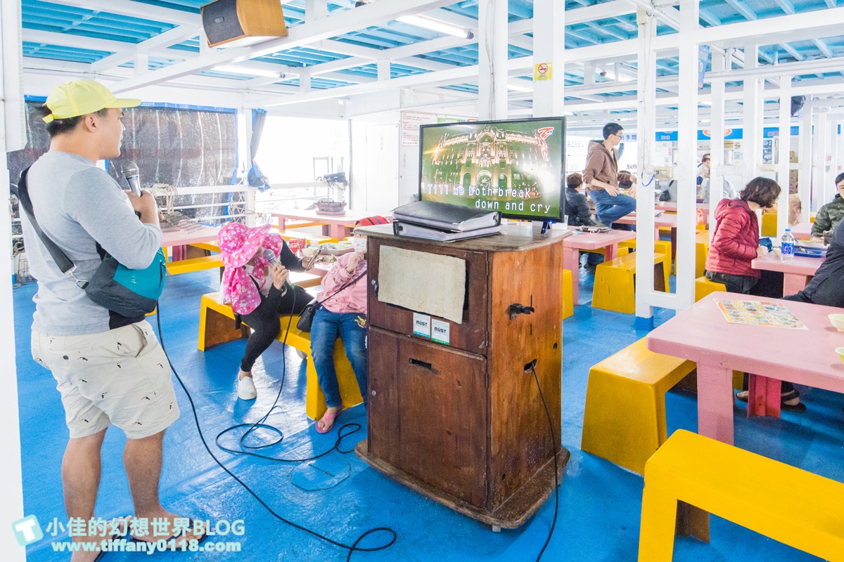[澎湖行程]海洋牧場體驗/牡蠣現烤吃到飽+海鮮粥任你吃+卡拉OK歡唱+體驗無鉤魚餌釣花枝與海鱺魚/澎湖最新玩法
