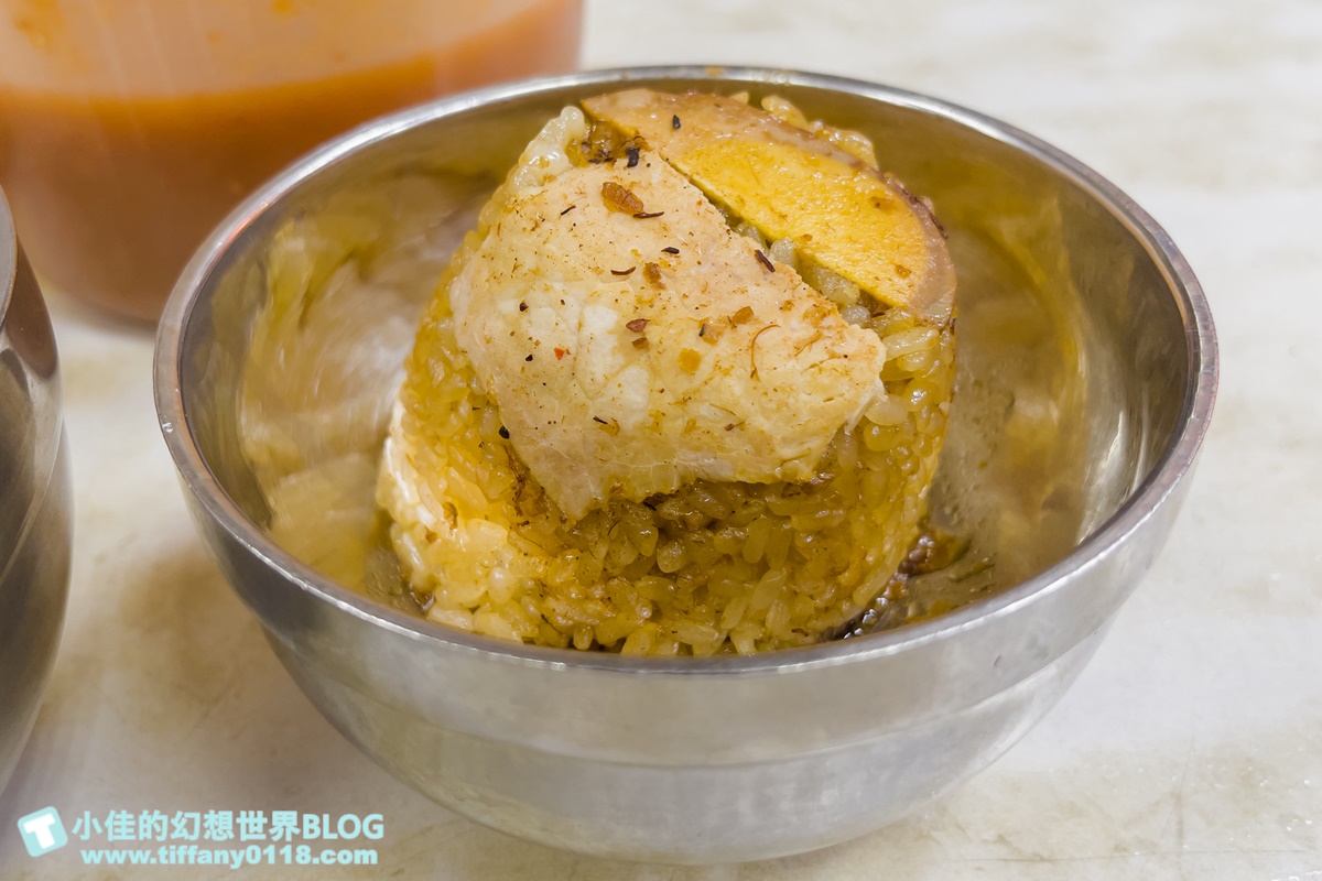 [台北美食]大橋頭老牌筒仔米糕/米其林必比登推薦/在地經營50年老店/延三夜市美食推薦
