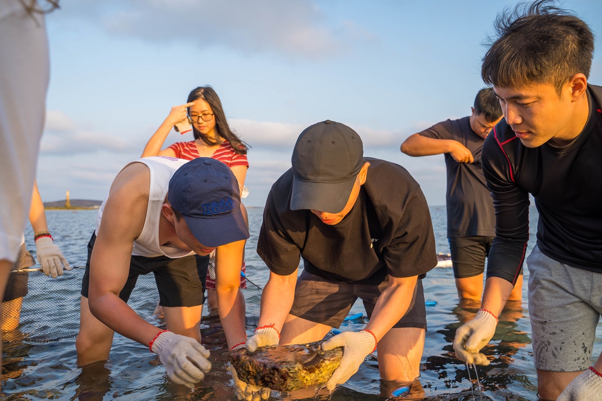 [澎湖行程]阿婆抱墩/全世界唯一的抱墩捕魚法/現抓石斑魚超有趣/澎湖抱墩體驗推薦