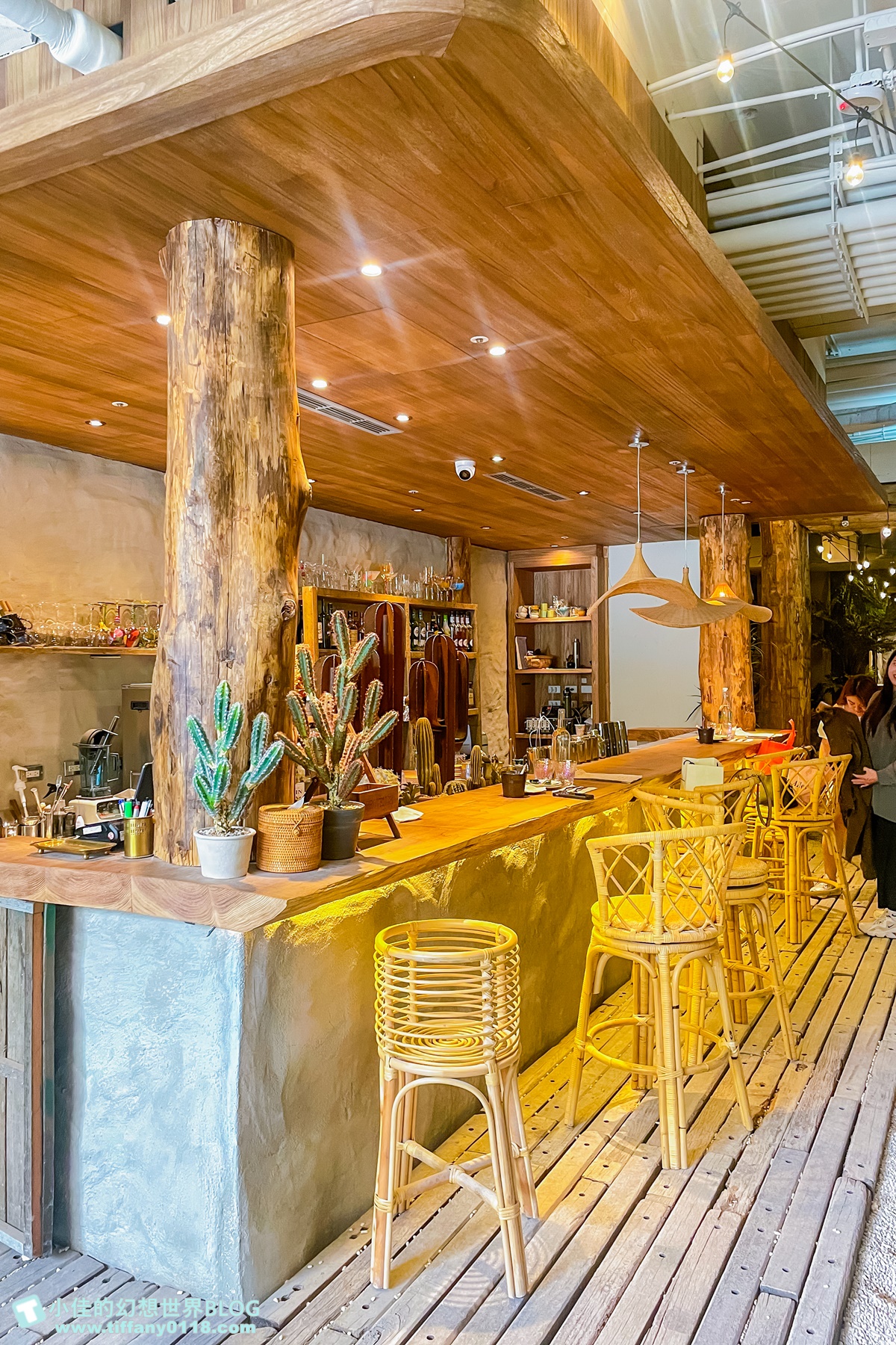 [台北美食]Gumgum Green Garden Good 101花園店/沙灘仙人掌峇里島風格直接搬進餐廳裡/台北網美餐廳推薦