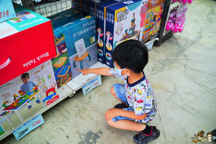 花鹿鹿玩具倉庫 玩具天堂 親子 團購 批發 免會員 免費入場 免費停車 鹿港 彰化 玩具