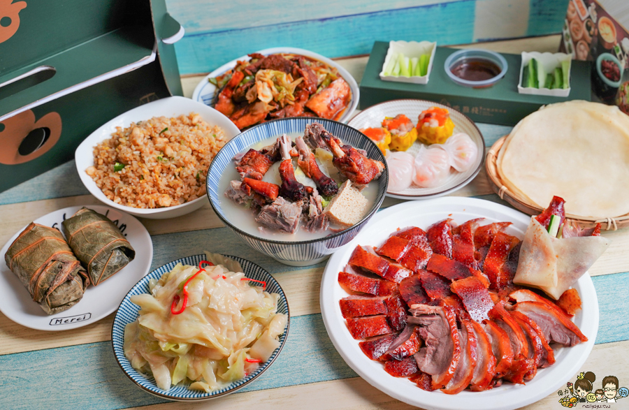 高雄烤鴨外帶 烤鴨 必吃 片鴨 一鴨三吃 一鴨二吃 聚餐 港點 蒸籠 港式 高雄美食