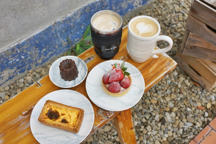 新竹下午茶│影咖啡 Inn Caffè 將軍村門市。鏡頭咖啡與金磚布丁的美好相遇*