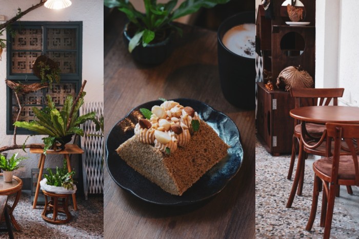 新竹咖啡廳：綠境甜點工作室 Midori Pastry 別有洞天的綠色秘境，藏著樸實簡單的甜點。