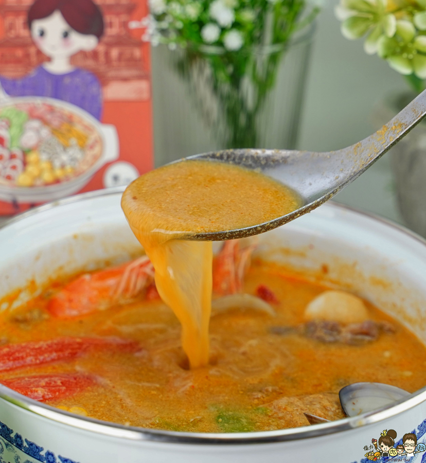 團購美食 招牌 好吃 必買 南洋 泰式 泰國料理 饗料理南洋風味食堂 椰香叻沙鍋 娘惹叻沙鍋 泰式叻沙鍋