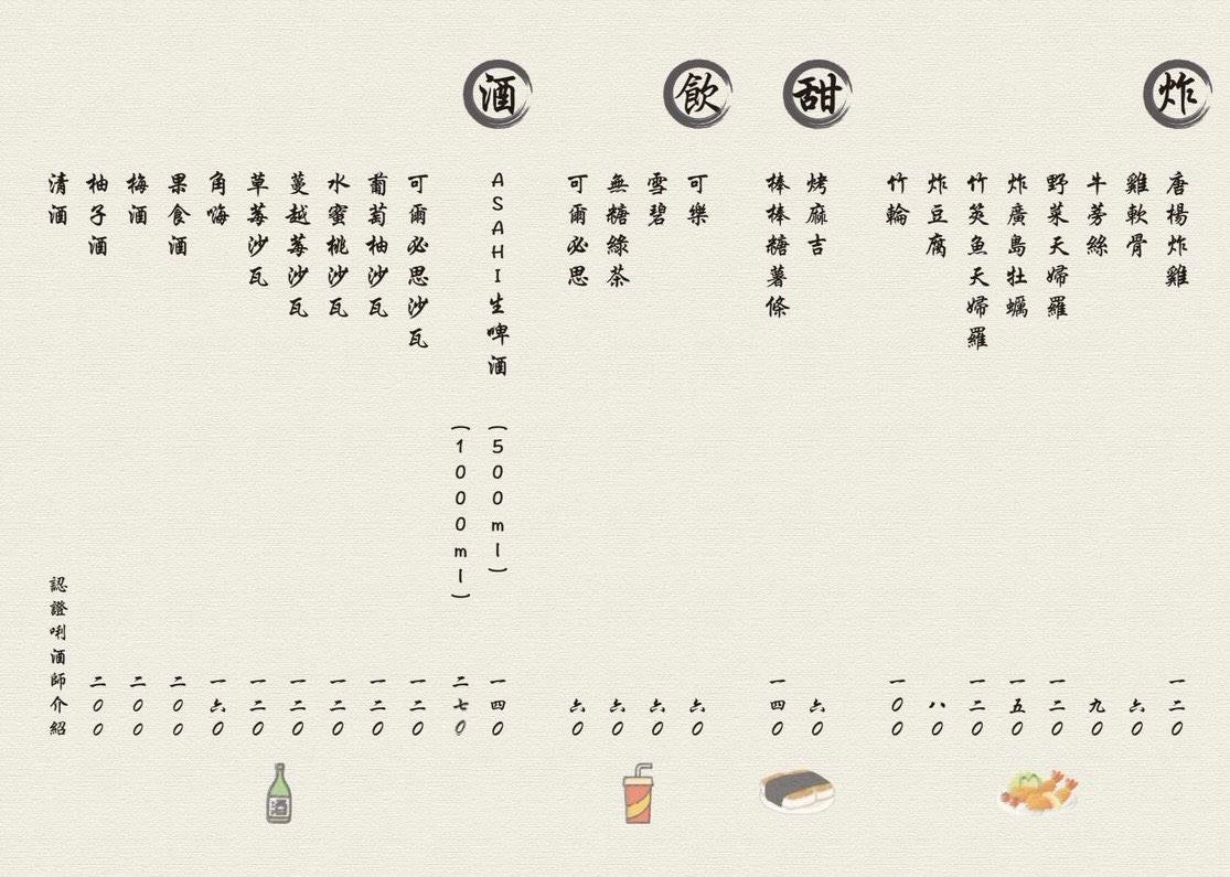 三石居酒屋|桃園燒烤居酒屋日本清酒專門店/桃園大廟宵夜/桃園喝酒地方推薦