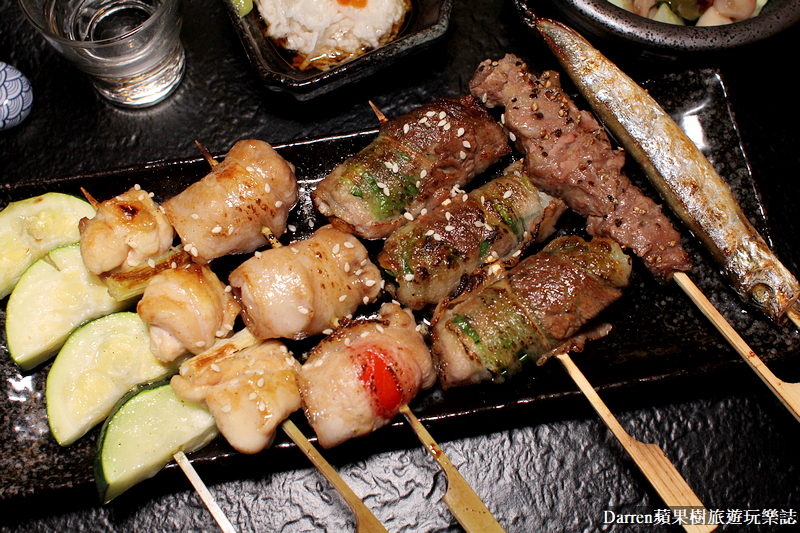 台北林森北路居酒屋|凌舞日式串燒居酒屋(捷運松江南京站美食)/台北喝酒喝到飽七條通美食