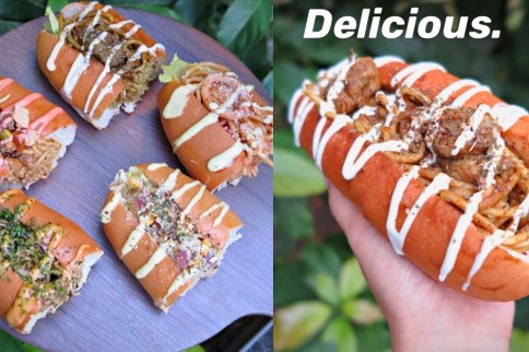 台中逢甲永勝炒麵麵包 【台中西屯區】永勝炒麵麵包~逢甲夜市老字號品牌,排隊才買得到銅板美食!共有五種創意口味,還有隱藏版餐點喔。