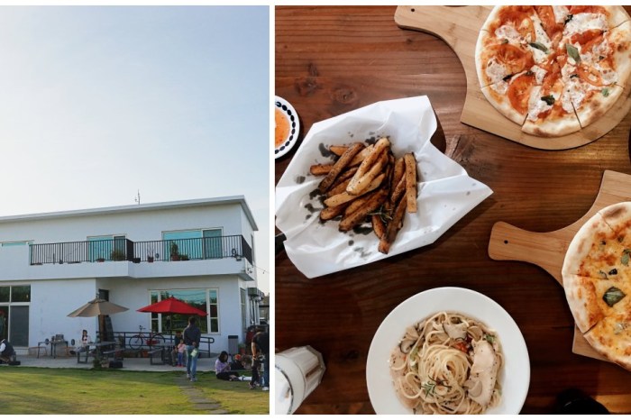 新竹新豐 Deer Nana Cafe 咖啡、甜點、義大利麵・戶外大草坪・寵物友善空間。