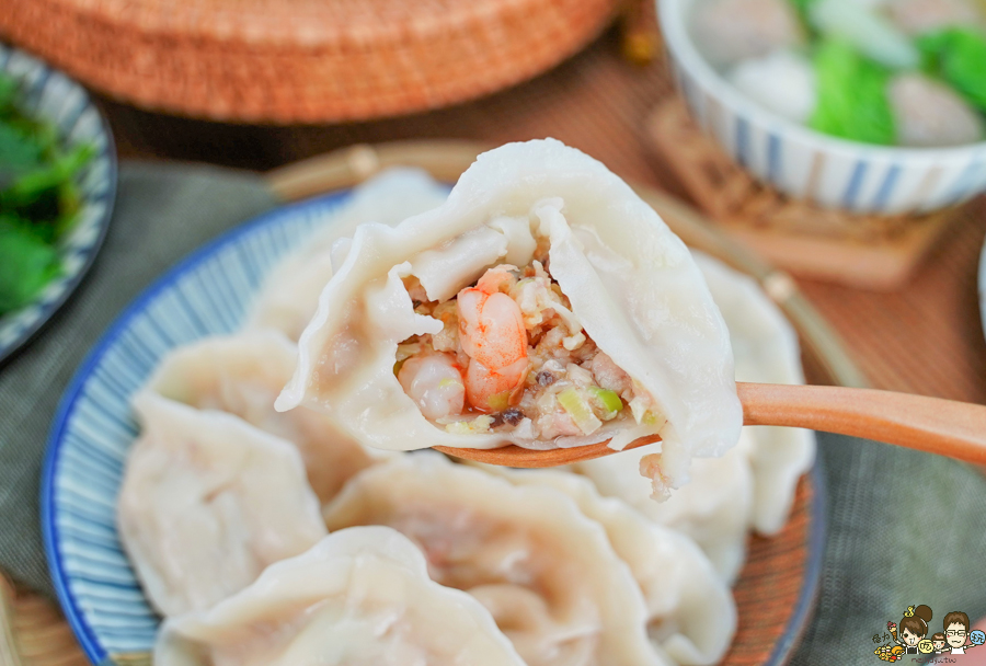團購美食 冷凍美食 手工水餃 水餃 必吃 好吃 推薦 團購 招牌 鮮蝦 豬肉