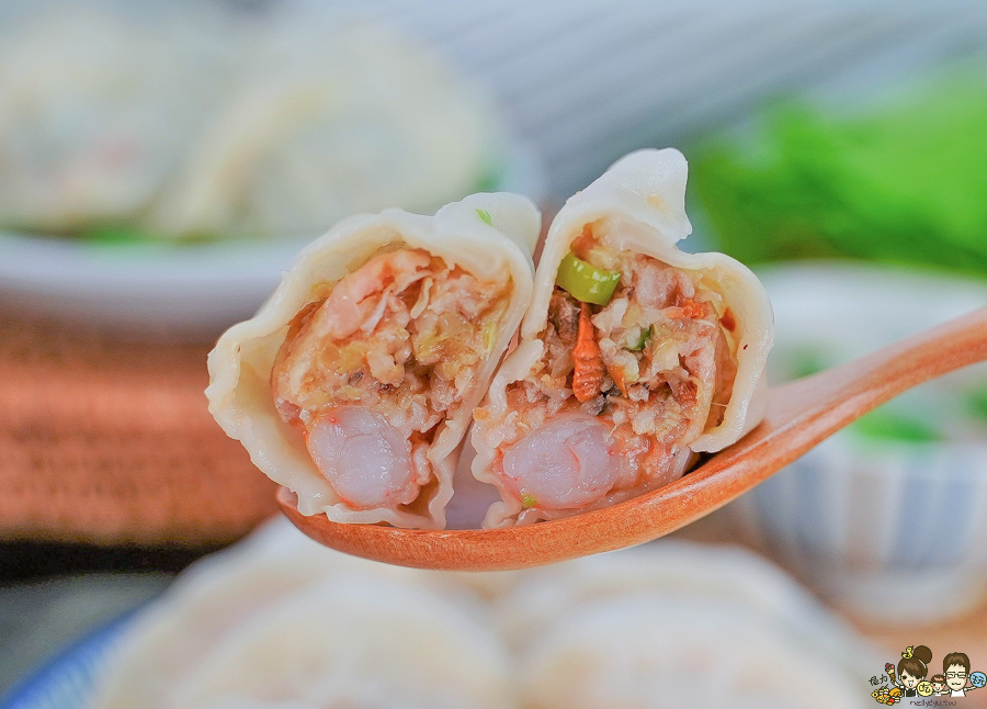 團購美食 冷凍美食 手工水餃 水餃 必吃 好吃 推薦 團購 招牌 鮮蝦 豬肉