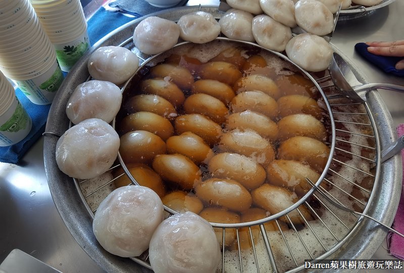 南投埔里美食|菊肉圓(埔里肉圓推薦)/超人氣排隊美食吃皮留餡再加湯