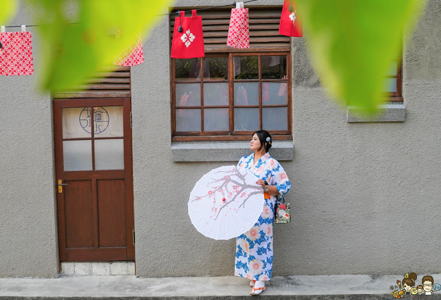 和服租借 浴衣 體驗 拍攝 網美景點 勝利新村 好運水水 屏東景點 屏東旅遊 網美
