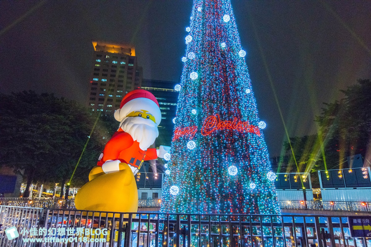 2021新北耶誕城xLEGO樂高/三大展區+七大絕美燈廊+樂高主題燈區總整理/教你怎麼玩怎麼去