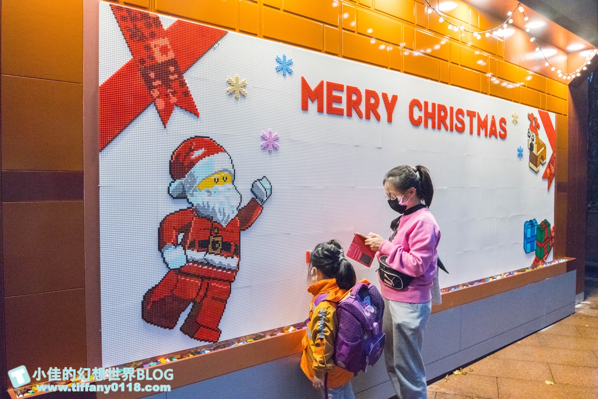 2021新北耶誕城xLEGO樂高/三大展區+七大絕美燈廊+樂高主題燈區總整理/教你怎麼玩怎麼去