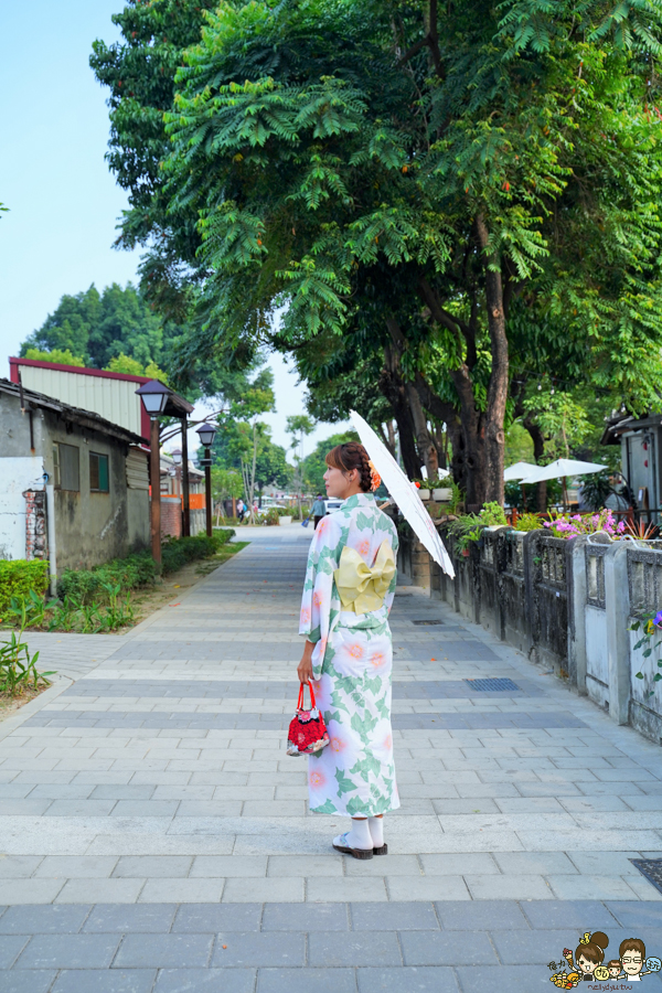 和服租借 浴衣 體驗 拍攝 網美景點 勝利新村 好運水水 屏東景點 屏東旅遊 網美
