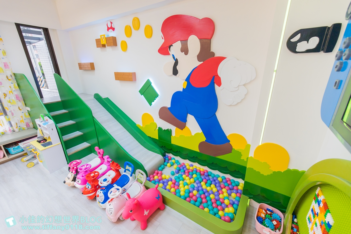 [宜蘭民宿]童玩趣親子民宿/卡通主題溜滑梯球池房+遊戲室+電動車+電梯/每間都有浴缸跟陽台/宜蘭親子民宿推薦