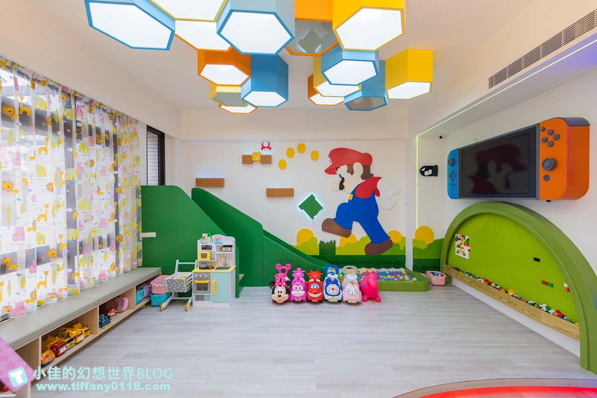 [宜蘭民宿]童玩趣親子民宿/卡通主題溜滑梯球池房+遊戲室+電動車+電梯/每間都有浴缸跟陽台/宜蘭親子民宿推薦