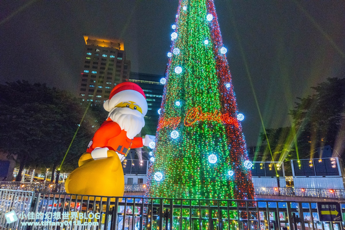 2021新北耶誕城xLEGO樂高/三大展區+七大絕美燈廊+樂高主題燈區總整理/教你怎麼玩怎麼去