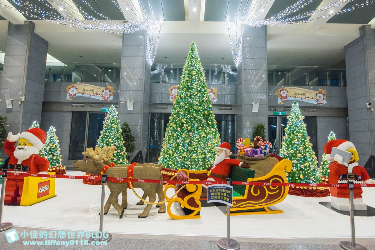 2021新北耶誕城xLEGO樂高/三大展區+七大絕美燈廊+樂高主題燈區總整理/教你怎麼玩怎麼去