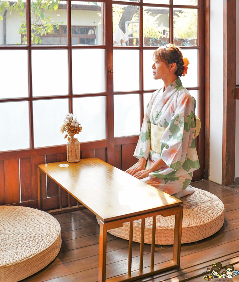 和服租借 浴衣 體驗 拍攝 網美景點 勝利新村 好運水水 屏東景點 屏東旅遊 網美