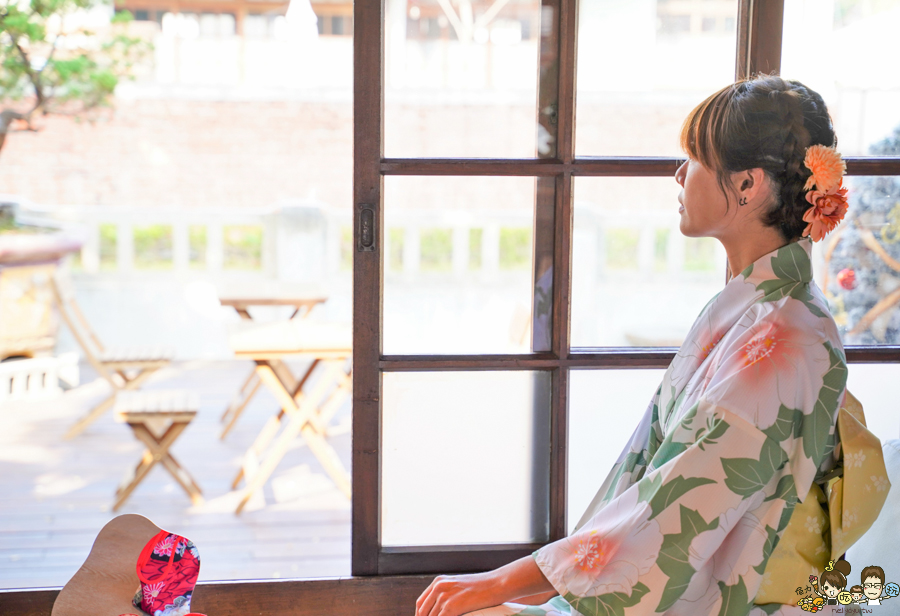 和服租借 浴衣 體驗 拍攝 網美景點 勝利新村 好運水水 屏東景點 屏東旅遊 網美