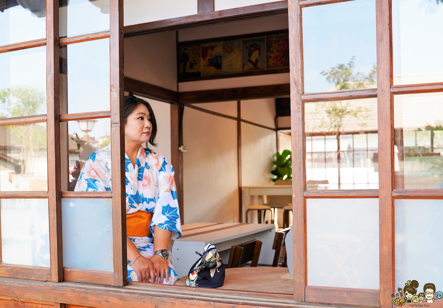 和服租借 浴衣 體驗 拍攝 網美景點 勝利新村 好運水水 屏東景點 屏東旅遊 網美