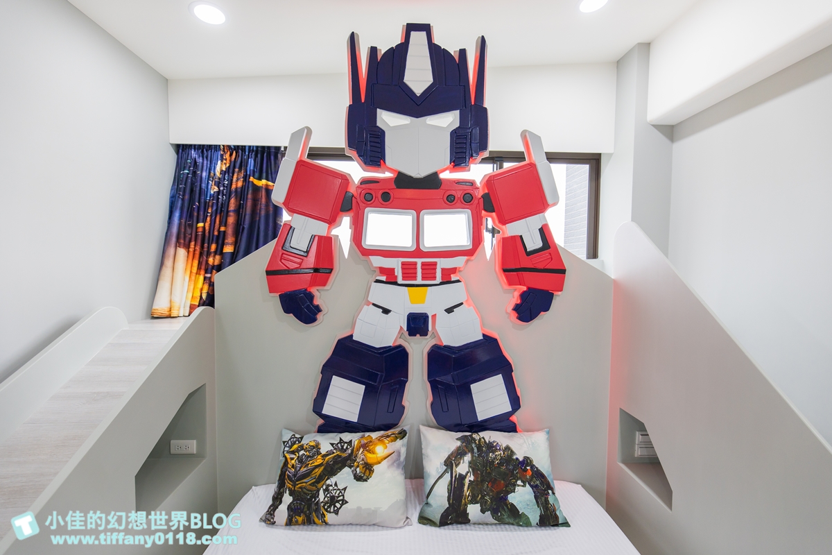 [宜蘭民宿]童玩趣親子民宿/卡通主題溜滑梯球池房+遊戲室+電動車+電梯/每間都有浴缸跟陽台/宜蘭親子民宿推薦