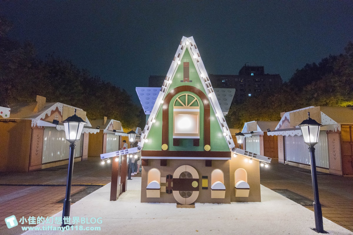 2021新北耶誕城xLEGO樂高/三大展區+七大絕美燈廊+樂高主題燈區總整理/教你怎麼玩怎麼去