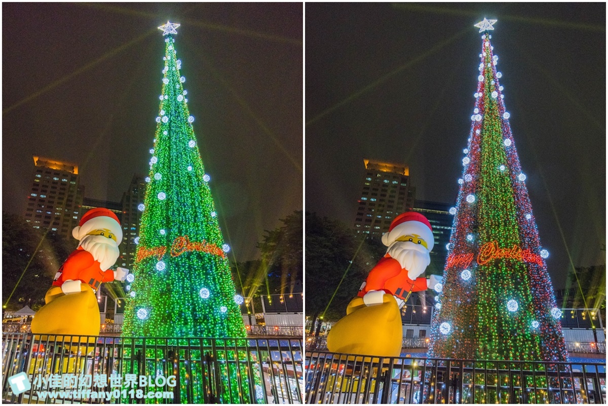 2021新北耶誕城xLEGO樂高/三大展區+七大絕美燈廊+樂高主題燈區總整理/教你怎麼玩怎麼去