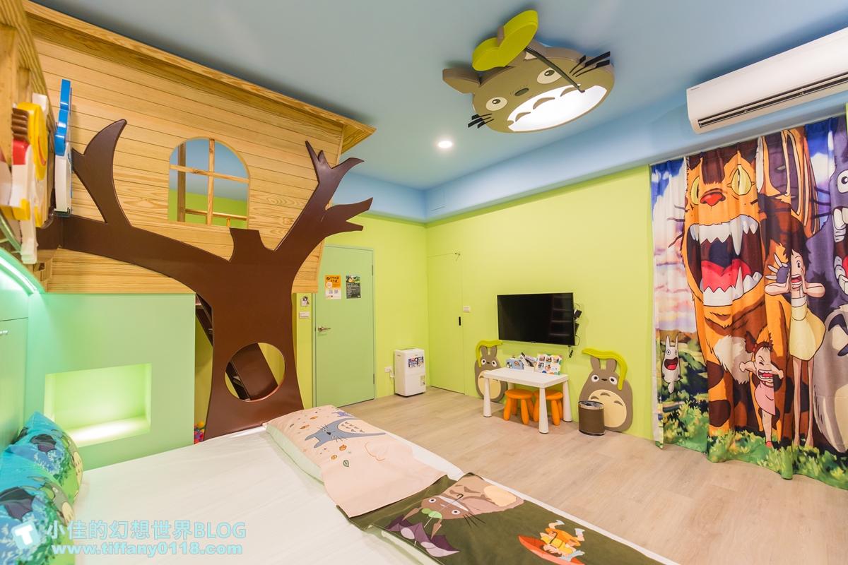 [宜蘭民宿]童玩趣親子民宿/卡通主題溜滑梯球池房+遊戲室+電動車+電梯/每間都有浴缸跟陽台/宜蘭親子民宿推薦