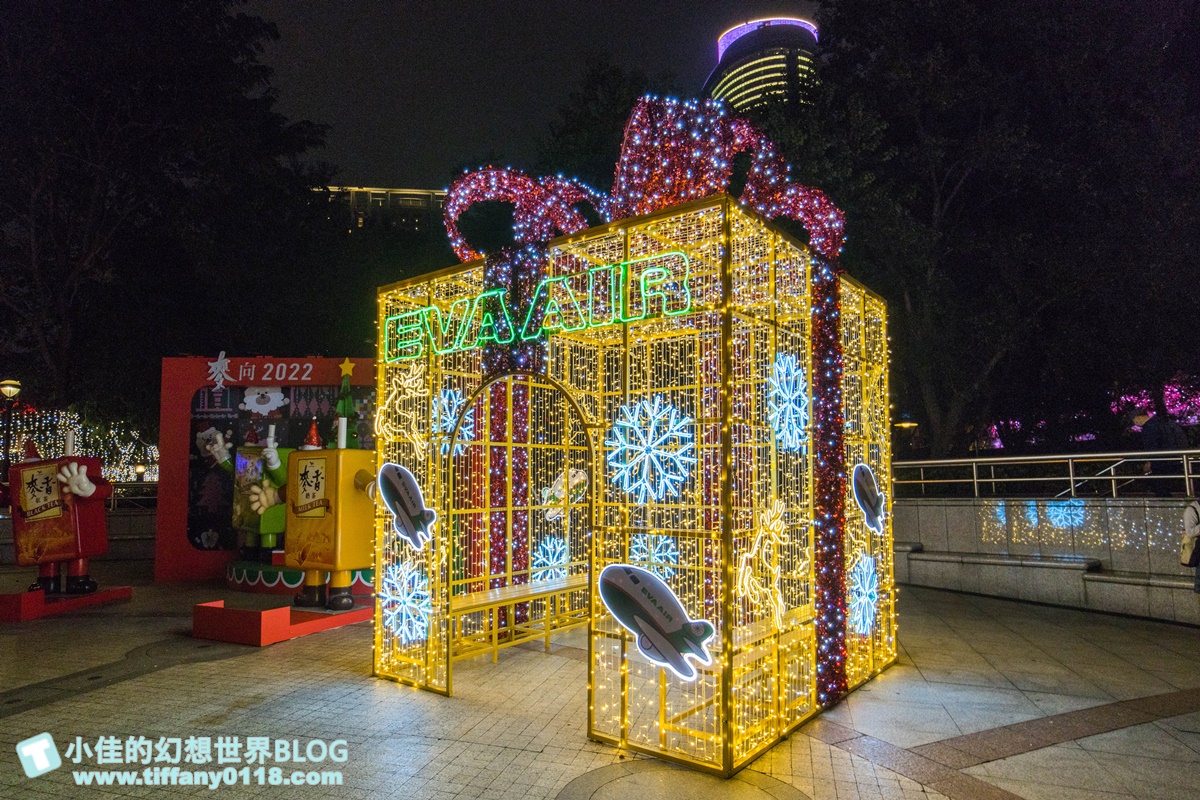 2021新北耶誕城xLEGO樂高/三大展區+七大絕美燈廊+樂高主題燈區總整理/教你怎麼玩怎麼去