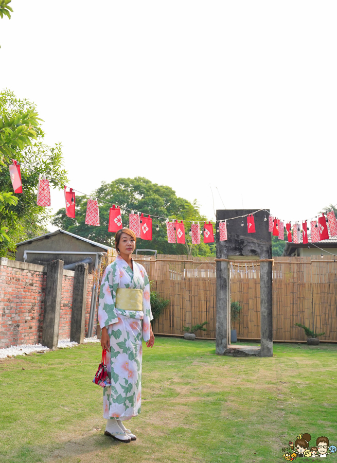 和服租借 浴衣 體驗 拍攝 網美景點 勝利新村 好運水水 屏東景點 屏東旅遊 網美