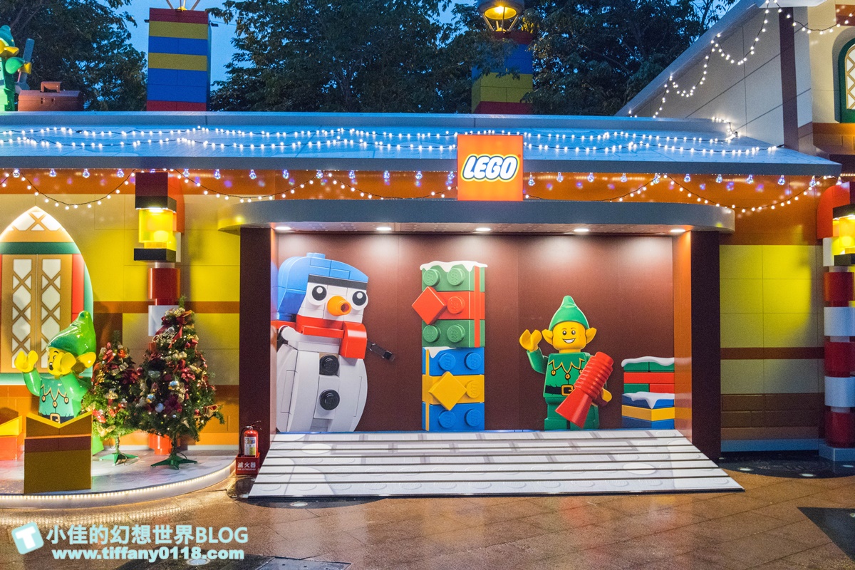 2021新北耶誕城xLEGO樂高/三大展區+七大絕美燈廊+樂高主題燈區總整理/教你怎麼玩怎麼去