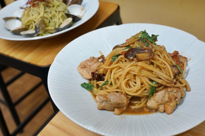 新竹美食│打鋼貴倪創意小餐館。東門市場義大利麵推薦‧堅持現點現做層層堆疊的美味料理*