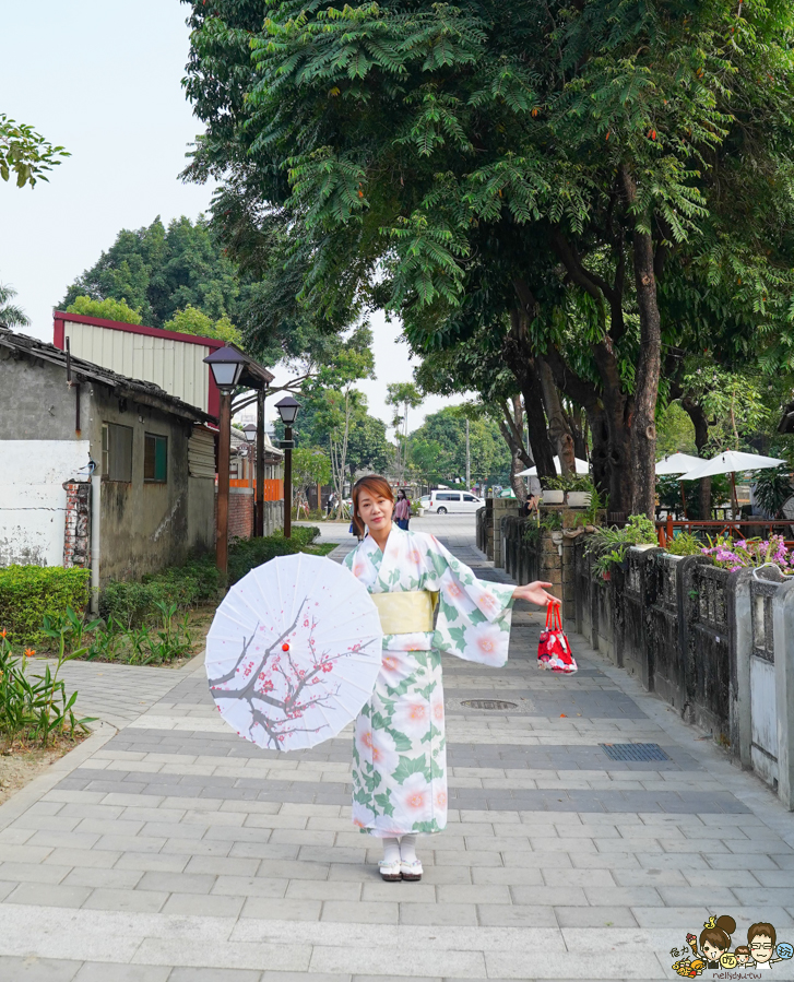 和服租借 浴衣 體驗 拍攝 網美景點 勝利新村 好運水水 屏東景點 屏東旅遊 網美