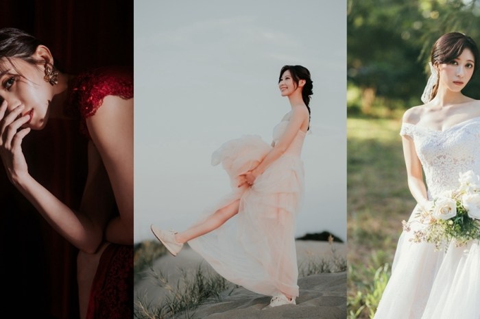個人婚紗竟然也能拍出婚紗照的高質感？享受自己拍婚紗吧！