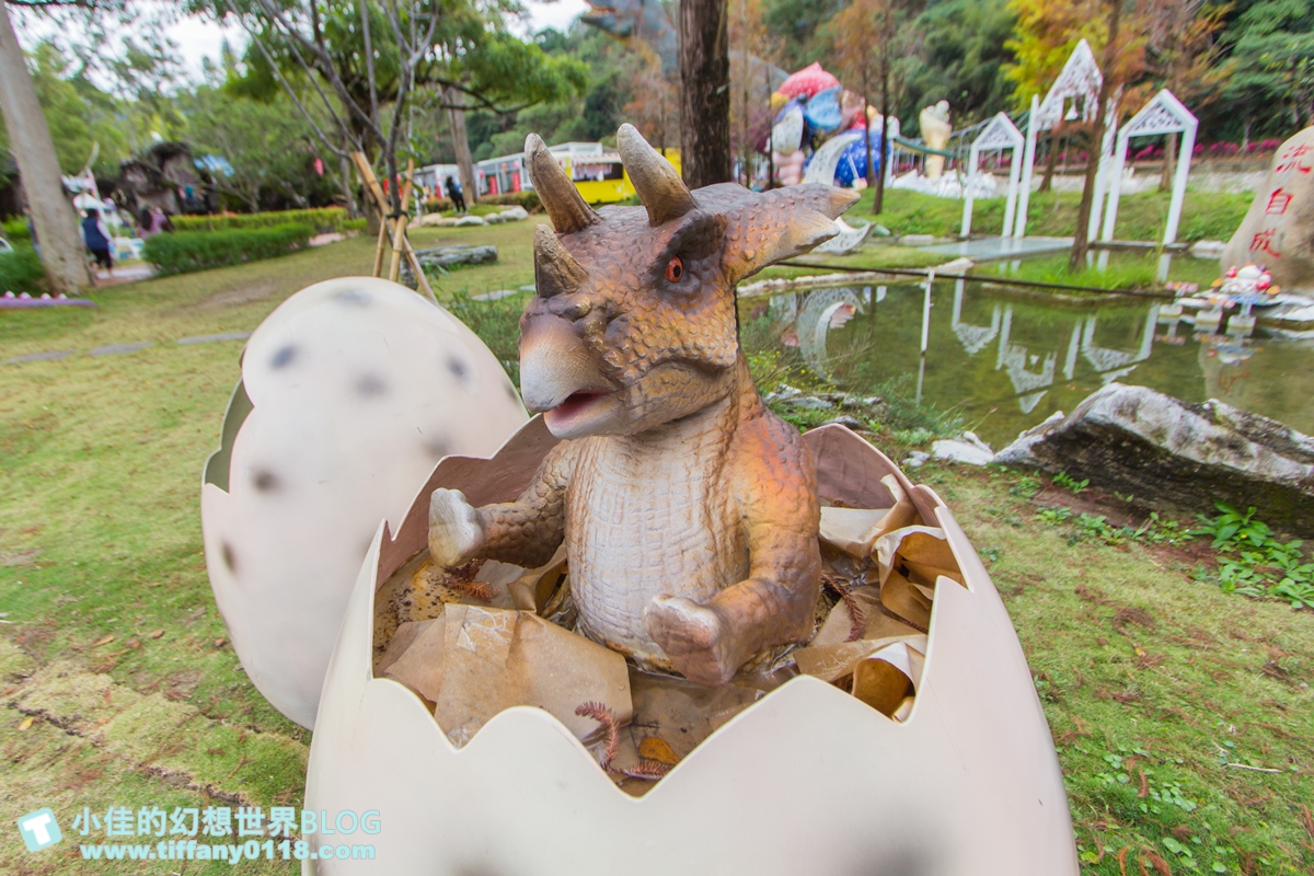 [台中景點]HiONE啵比星球/亞洲最大恐龍主題+寵物親子友善空間/豪華露營一泊三食/台中親子景點推薦