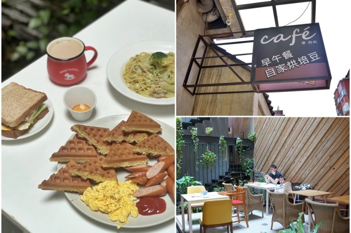 新竹早餐│享自由咖啡早午餐。屹立不搖的隱藏版早餐店*