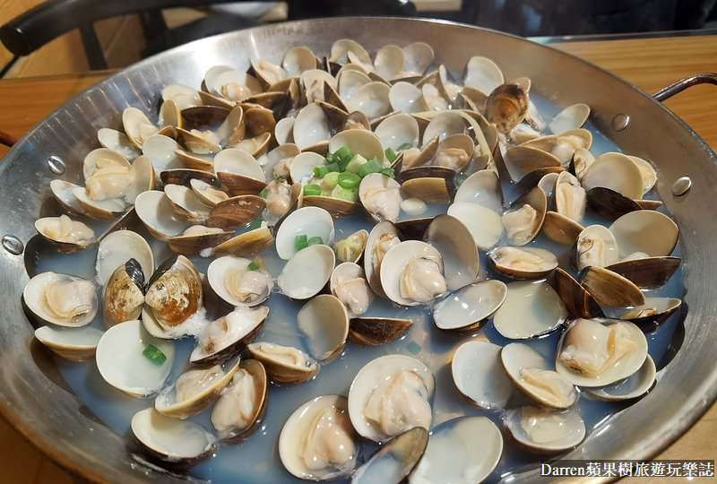 貝蛤蛤海鮮餐酒館|滿滿蛤蜊燒超大盤只要160元/桃園八德平價熱炒生猛海產(菜單)