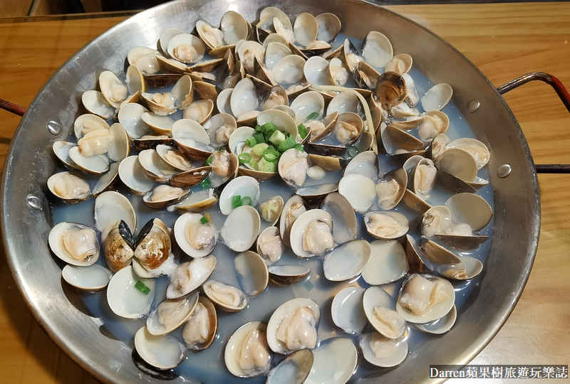 貝蛤蛤海鮮餐酒館|滿滿蛤蜊燒超大盤只要160元/桃園八德平價熱炒生猛海產(菜單)
