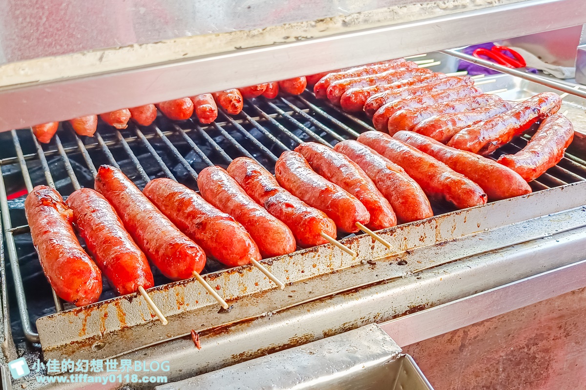 [板橋美食]油庫口蚵仔麵線/麵線+炭烤香腸一組才是經典吃法/板橋美食推薦