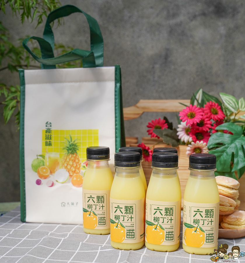 大苑子 果汁 獨創 獨家 首創 首支 六顆柳丁汁 果汁 新鮮果汁 必喝