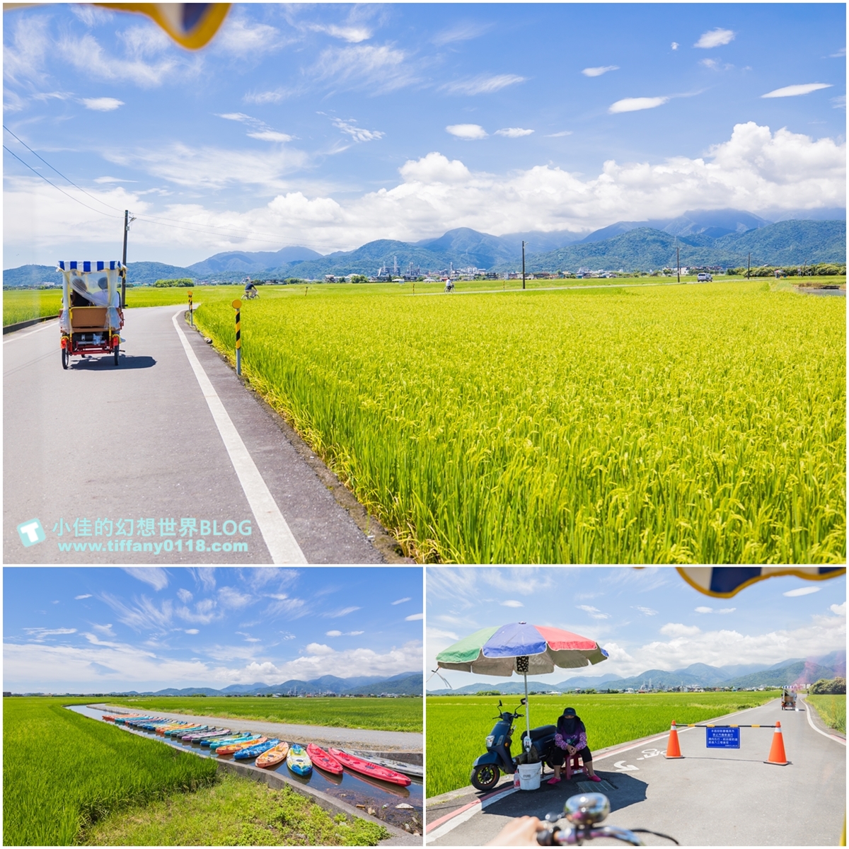 [宜蘭旅遊]冬山河休閒農業區特色活動輕旅行/三奇美徑彩繪稻田、五十二甲溼地夜賞穗花、餵鴨做鹹蛋DIY、單車遊舊河道